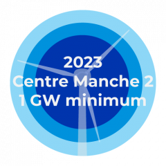en 2023 c'est 1 GW minimum en Centre Manche 2