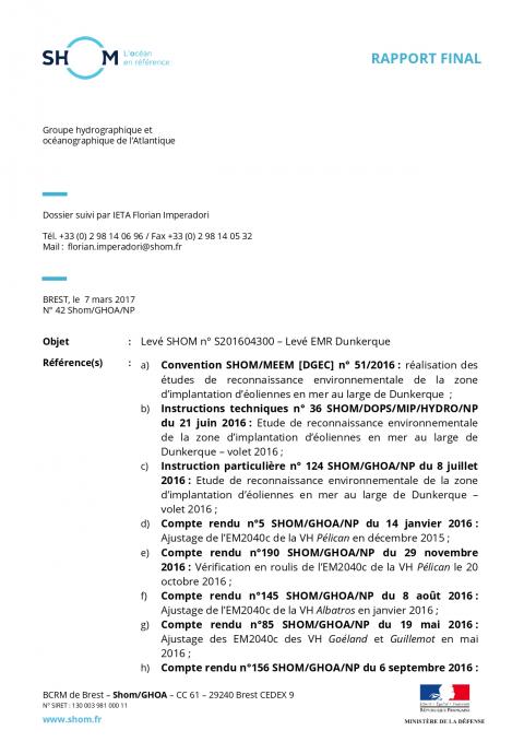 Page de couverture de l'étude