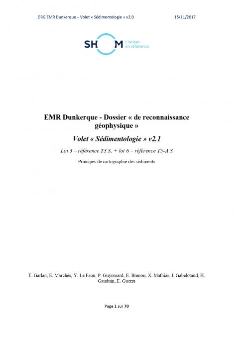 Page de couverture de l'étude