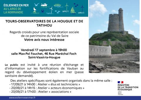 Affiche de la réunion post débat public