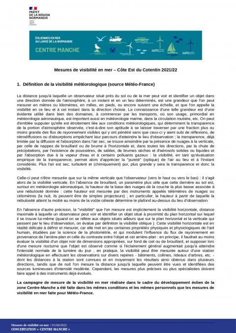 Page de couverture de l'étude