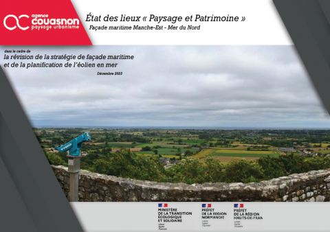 Page de couverture du rapport montrant le point de vue de La Pernelle