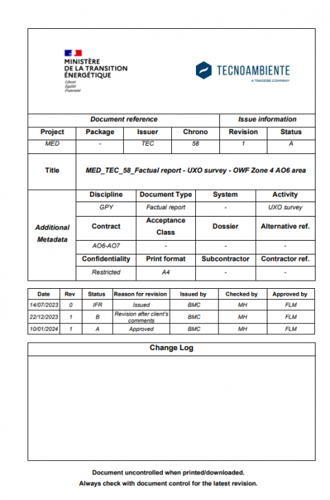 Page de couverture du document