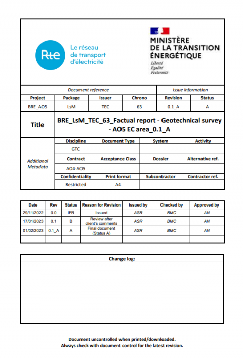 Page de couverture du document