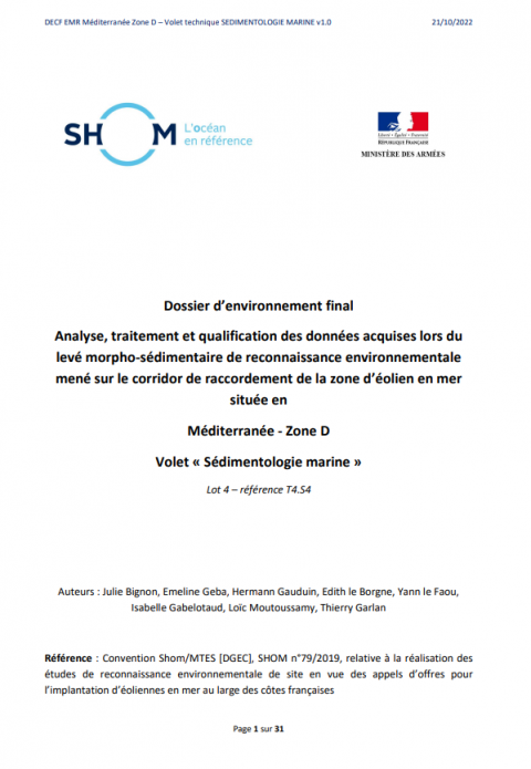 Page de couverture du document