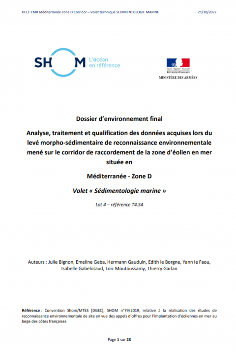 Page de couverture du document