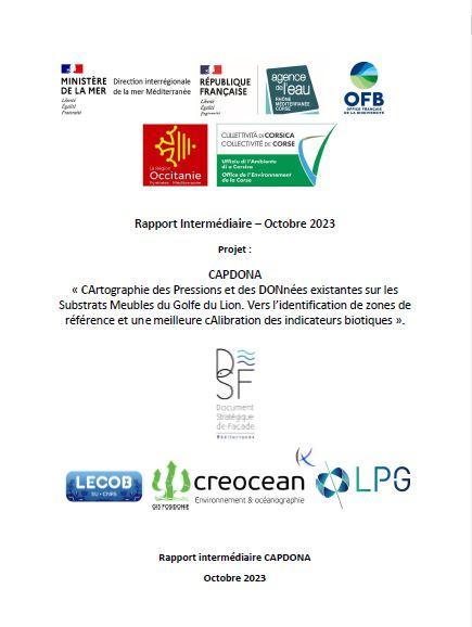 Page de couverture du rapport