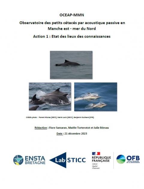 Page de couverture du rapport