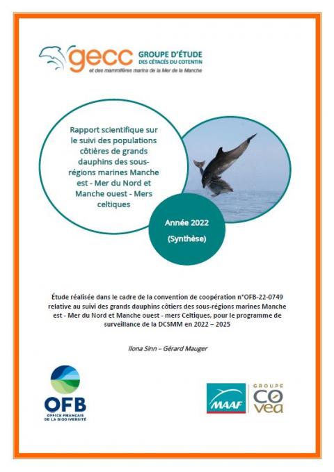 Page de couverture du rapport