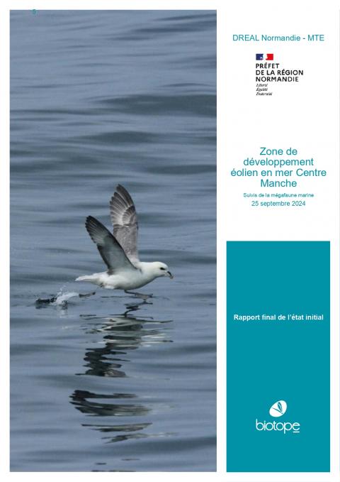 Page de couverture de l'étude