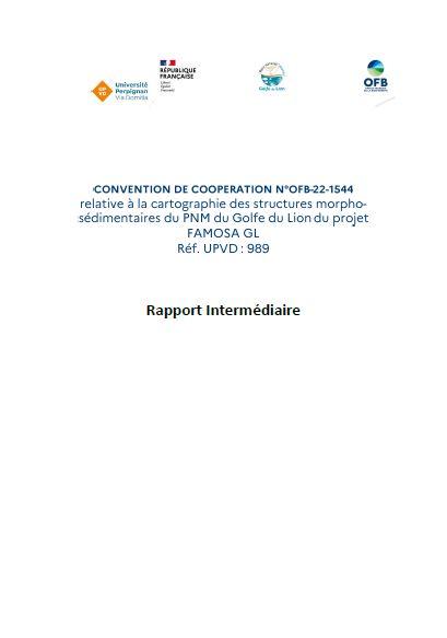 Page de couverture du rapport