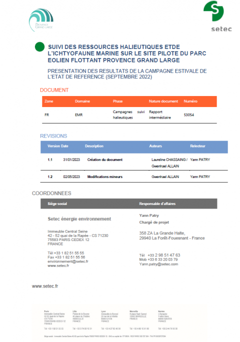 Couverture du rapport
