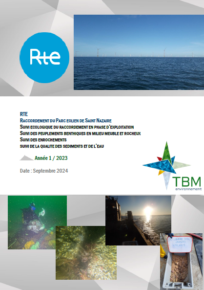 Couverture du rapport montrant des prélèvements