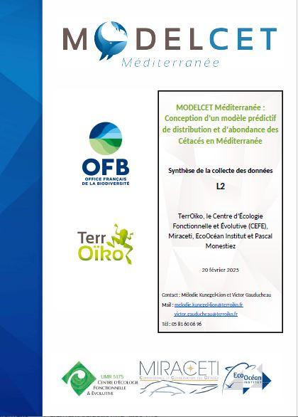 Page de couverture du rapport