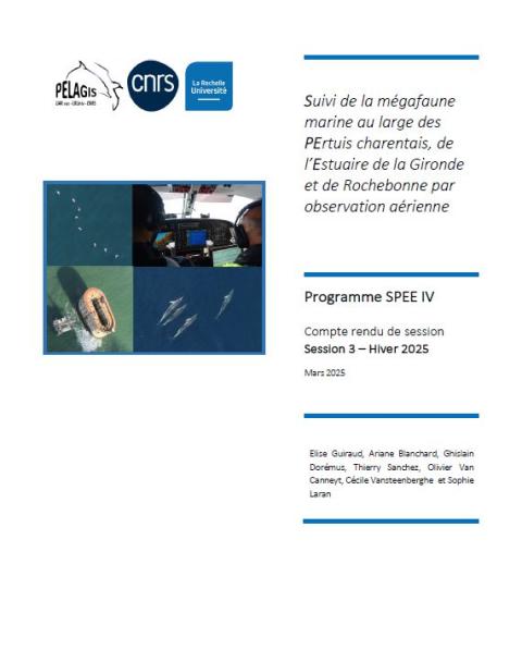 Page de couverture du rapport