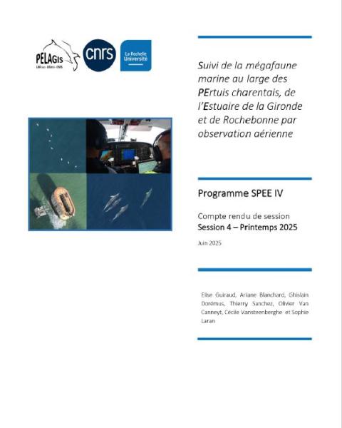 Page de couverture du rapport