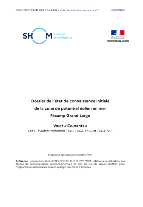 Page de couverture de l'étude