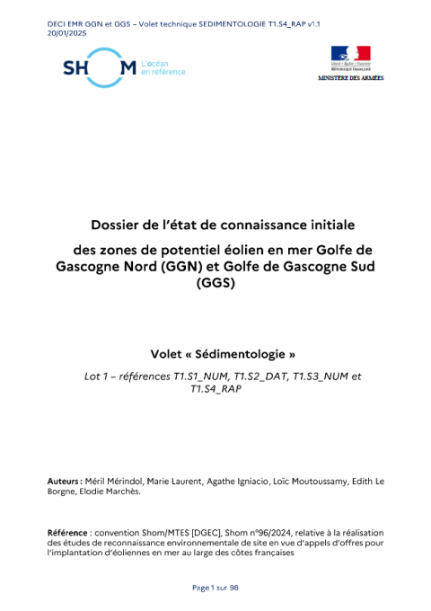 Page de couverture de l'étude