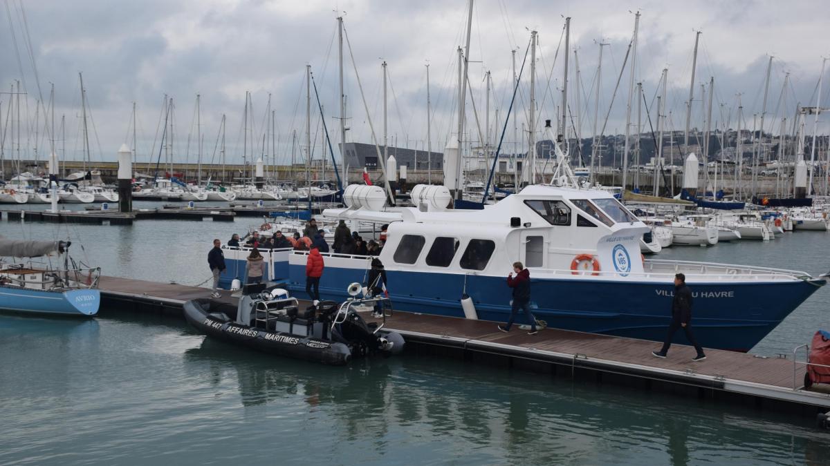 Visite du port du Havre